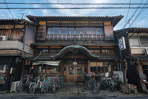 さらさ西陣の写真_路地にあるおおらかな住まい