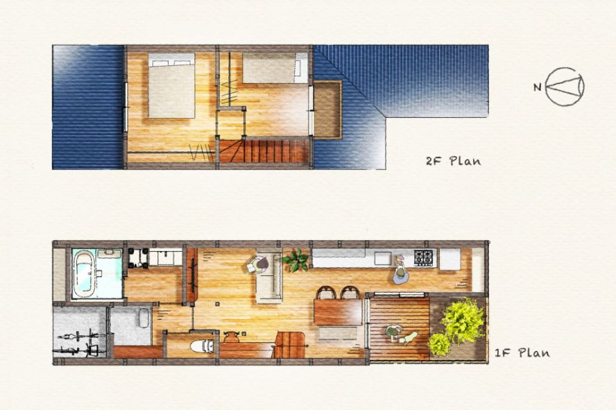 リノベーションプラン間取