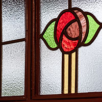 entrance hall｜stained glass